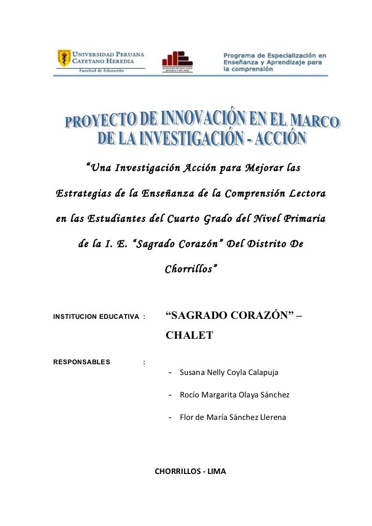 Una Investigación Acción Para Mejorar La Enseñanza De La - 