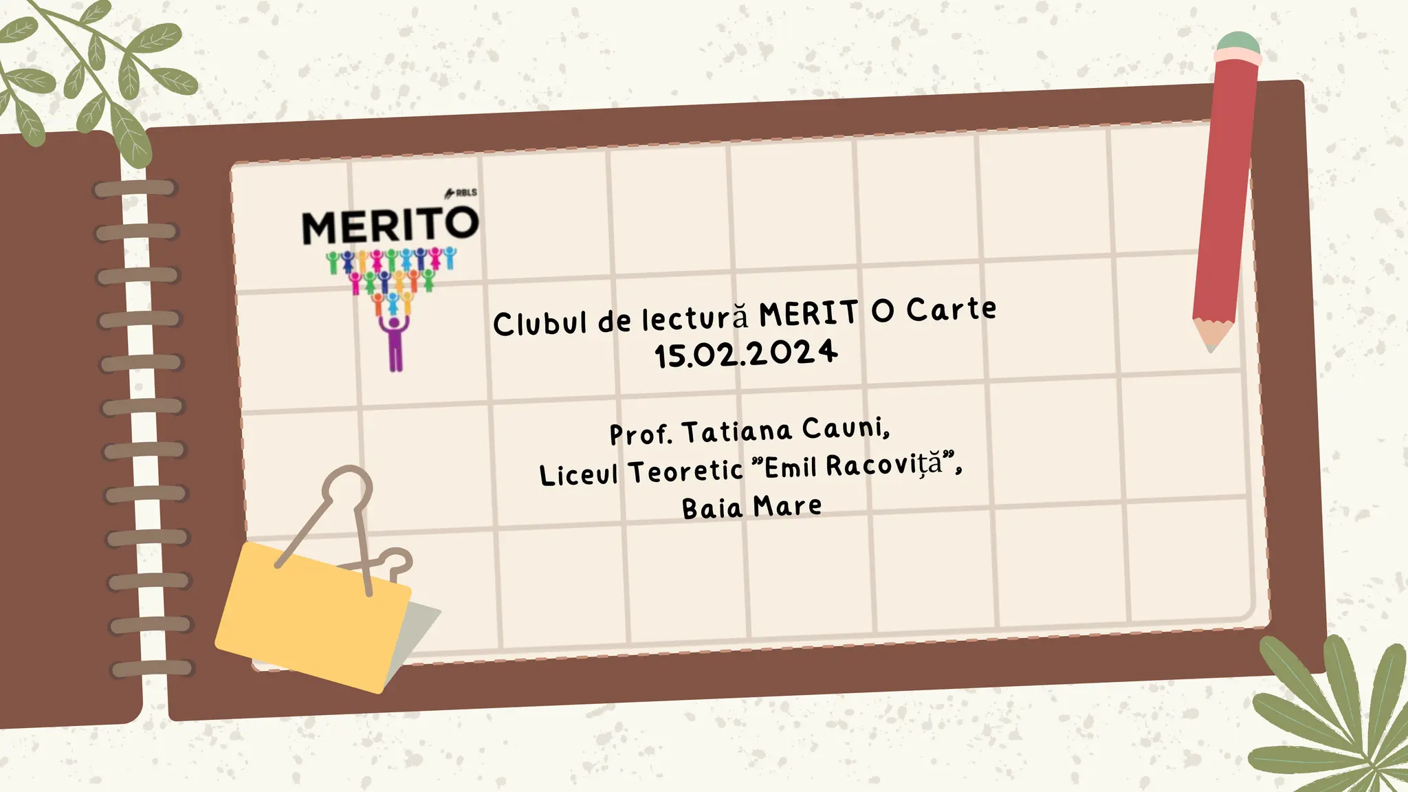 un alt fel de a invata Clubul de lectură MERIT O Carte | PDF