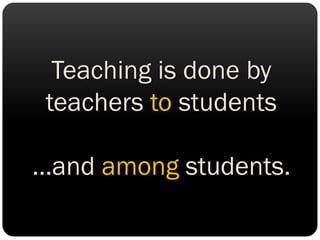 From Information to Innovative Knowledge: Experiences from an Open Seminar