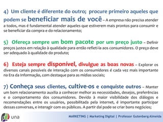 MARKETING | Marketing Digital | Professor Gutenberg Almeida 
Conseguir fãs nas mídias sociais é fácil... #sqn  