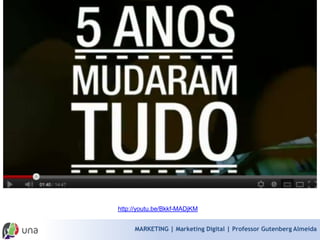 MARKETING | Marketing Digital | Professor Gutenberg Almeida  