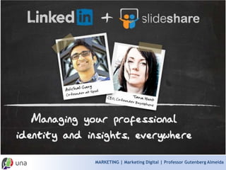 MARKETING | Marketing Digital | Professor Gutenberg Almeida 
Será que os seus hobbys podem te inspirar na solução?  