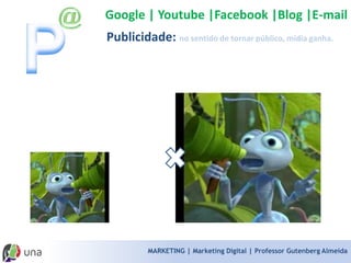 MARKETING | Marketing Digital | Professor Gutenberg Almeidahttp://redatorweb.com.br/o-papel-principal-do-marketing-na-internet-nao-e-vender/  