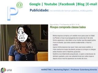 MARKETING | Marketing Digital | Professor Gutenberg Almeida 
via @eduardomarostica 
O que os clientes querem?  