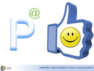 MARKETING | Marketing Digital | Professor Gutenberg Almeida 
O DIGITAL POTENCIALIZA AS PESSOAS 
http://aprimeiratela.com.br/ 
http://www.mobilizado.com.br/mercado/a-intranet-na-palma-da-mao 
http://www.profissionaldeecommerce.com.br/50-fatos-e-estatisticas-que-voce-deve-conhecer-sobre-mobile- commerce-2/  