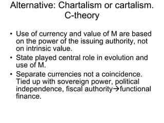 MODERN MONEY AND FUNCTIONAL FINANCE | PPT