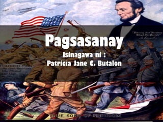 Pagsasanay
Isinagawa ni :
Patricia Jane C. Butalon
 