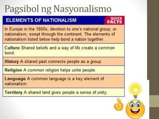 Pagsibol ng Nasyonalismo
 