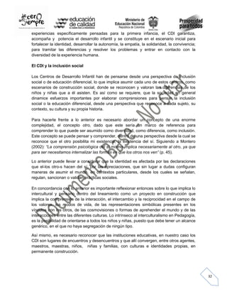 UNA PROPUESTA PEDAGÓGICA PARA LA EDUCACIÒN DE LA PRIMERA INFANCIA | PDF