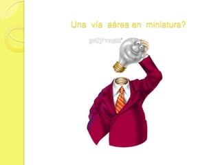 Una  vía  aérea en  miniatura?