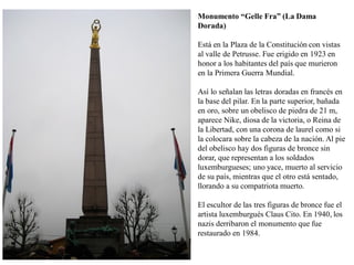 Una visita a luxemburgo