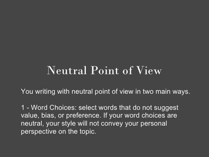 Unbiased essay topics picture