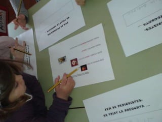 Un bomber a l´escola