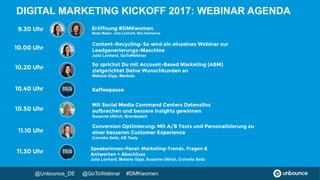 WAS IST UNBOUNCE?
• Landing-Page-Baukasten
• Landing Pages ohne
Webdesigner und IT
erstellen
• 100+ Mobil-responsive
Vorlagen
• Integriertes A/B-Testing
 