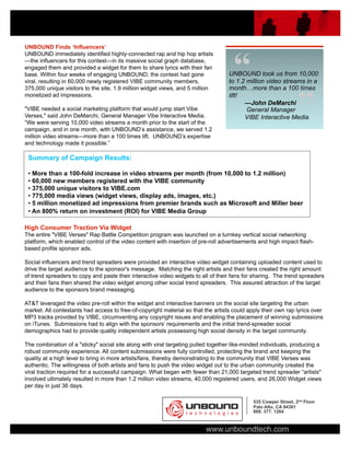 Unbound Vibe Case Study | PDF