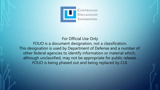 CUI Permanent Presentation.ppt