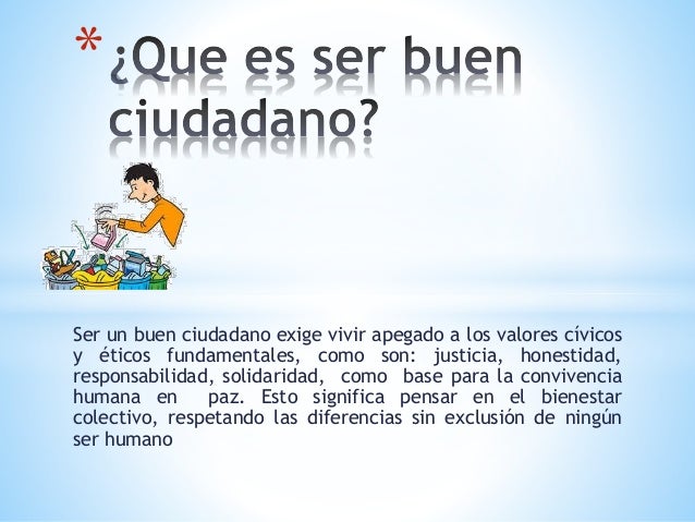 Un buen ciudadano ladys
