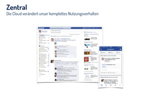 Die Cloud verändert unser komplettes Nutzungsverhalten
Zentral
 
