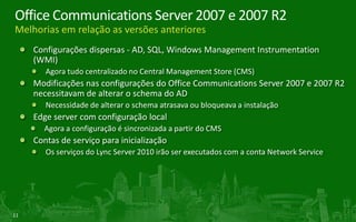 Recomendações de Hardware e requisitos de Software