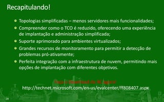 Geralmente contém roles adicionais, como Archiving, Director, Edge, Monitoring, CWA, etc.