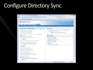 Migration to Microsoft Online Services from Exchange and Non-Microsoft Platforms