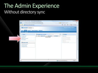 Migration to Microsoft Online Services from Exchange and Non-Microsoft Platforms
