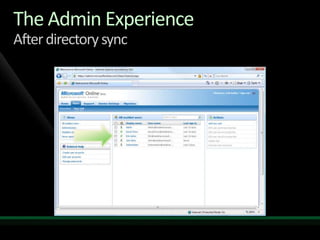Migration to Microsoft Online Services from Exchange and Non-Microsoft Platforms