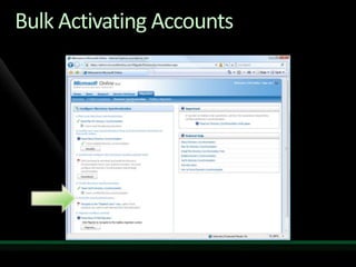Migration to Microsoft Online Services from Exchange and Non-Microsoft Platforms