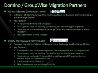 Migration to Microsoft Online Services from Exchange and Non-Microsoft Platforms