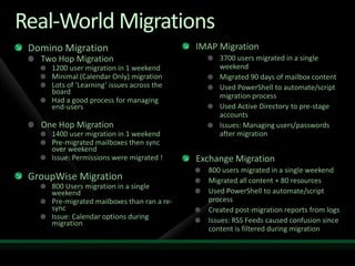 Migration to Microsoft Online Services from Exchange and Non-Microsoft Platforms