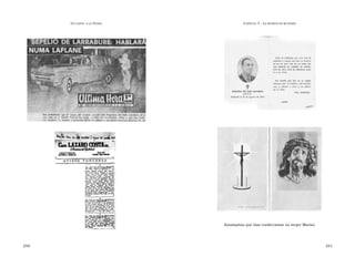 U N CANTO  A LA  P ATRIA  C APÍTULO  5 - L A MUERTE DE MI PADRE  Estampitas que hizo confeccionar su mujer Marisú  250  251  