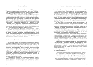 U N CANTO  A LA  P ATRIA  C APÍTULO  3 - E L CAUTIVERIO :  LA  ESPERA INTERMINABLE  para reparar ametralladoras, abundante material de propagan-  an tabletas de chocolate y envases de leche condensada, simila-  da subversiva y herramientas especiales para cortar alambra-  res a las que dejaron abandonadas los extremistas que actua-  das. La finca allanada se encontraba en las cercanías del arse-  ron en Villa María. Sobre la base de las declaraciones de Rivero  nal “Miguel de Azcuénaga”, en la zona de Tafí Viejo.  y Paulín, se iniciaron otros operativos en el sur de la provincia  La  policía  jujeña  también  había  desarrollado  operativos  de Córdoba. Se allanó una casa en la localidad de Los Hornillos,  antiextremistas en su provincia, deteniendo a numerosas per-  en  el  departamento  de  San  Javier,  cuyos  moradores  habían  sonas, tanto en la ciudad como en el interior. En Abra Pampa,  huido. En dicha casa se encontró considerable cantidad de pro-  en el extremo norte, fue allanada la vivienda de Cosme Damián  paganda extremista y libros de práctica guerrillera, elementos  Ramos, empleado en Mina Aguilar, ocupada por Lorenzo Ramos  químicos  para  la  fabricación  de  explosivos,  un  mimeógrafo  y  e Inés Ávalos, secuestrándose 2 cajones con dinamita y otros 2  tinta para sellos.  con mechas y fulminantes. Se detuvo a las 3 personas. En San  Por  otra  parte,  en  Arguello  se  detuvo  a  una  joven  y  en  Pedro de Jujuy y en Palpalá, se desarrolló un vasto operativo,  Cosquín se practicaron varias detenciones, incautándose fusiles  requisando  a  todos  los  vehículos  que  entraban  y  salían  y  automáticos  livianos,  una  ametralladora  y  varias  casacas  de  haciendo un riguroso control en los hoteles. En Palpalá se detu-  uniformes policiales. Mientras tanto, recobraban su libertad 50  vo a 30 personas en averiguación de antecedentes.  personas que habían sido detenidas en día anterior por averi-  En la zona de Famaillá, Tucumán, fueron detenidas 5 perso-  guación de antecedentes.  nas,  también  en  averiguación  de  antecedentes,  por  presuntas  También  se  realizan  allanamientos  en  Pedro  Funes  y  La  actividades subversivas. En San Pablo, a 20 kilómetros al sur de  Carlota.  Se  detiene  a  una  estudiante  cordobesa  de  20  años,  la  capital  tucumana,  personas  desconocidas  abrieron  fuego  Silvia Halac, vinculada a la organización ilegal.  desde unos cañaverales contra una patrulla militar, sin que se  Los últimos allanamientos mencionados llevan a las autori-  registraran  bajas.  También  se  encontraron  algunas  carpas  dades policiales a suponer que el cuartel general, desde el que  abandonadas en las cercanías de Famaillá.  los extremistas operaron en su asalto a la fábrica podría estar  ubicado en las proximidades de La Carlota y que, en esa zona,  también podría encontrarse el refugio donde se lo tendría cauti-  Se recupera el armamento  vo a mi padre.  Los partidos políticos mayoritarios y los sindicatos expresa-  En Córdoba, pasada una semana del copamiento de la fábri-  ban su repudio a la violencia. Estaban en contra de ella tanto  ca militar, las fuerzas policiales de la provincia recobraban parte  como sistema político y como método de lucha. Advertían que  del armamento robado. Éste había sido disimulado en la caja de  todo ese clima de violencia y tensión que se vivía en el país podía  un camión arenero, interceptado en un procedimiento antisub-  conducirnos al “odio sin tregua, a la guerra civil o a un definitivo  versivo en las proximidades de La Carlota. El vehículo circulaba  estado de opresión”.  por un camino paralelo a la ruta nacional 4. Al ser detenido, los  El dirigente del Partido Federal, señor Francisco Manrique,  ocupantes,  Fermín  Rivero  y  Osvaldo  Paulín,  exhibieron  docu-  en una solicitada dice:  mentación.  Al  inspeccionar  el  camión,  se  descubrió,  entre  la  arena  gran  cantidad  de  armas,  cuidadosamente  ocultas  y  “ es menester terminar con la mentira y la simulación para evi-  cubiertas  con  envolturas  protectoras.  Intervino  entonces  la  tar la destrucción de la República. Hoy levantamos nuestra voz  Policía Federal, que trasladó a los conductores y al vehículo con  para decir que nos espanta y avergüenza la sangre y el dolor,  su carga a la Capital Federal.  tanto como espanta y avergüenza la confusión reinante que pro-  mete más sangre y dolor. Es preciso entonces que hablemos claro  El cargamento consistía en  20 fusiles automáticos livianos  para condenar las actitudes criminales pero señalando la respon-  (FAL), metralletas, granadas, pistolas y otras armas no especifi-  sabilidad de quienes armaron y arman mentes y brazos”. El diri-  cadas. Además se encontraron pequeñas carteras que contení-  92  93  