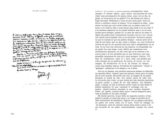 U N CANTO  A LA  P ATRIA  C APÍTULO  3 - E L CAUTIVERIO :  LA  ESPERA INTERMINABLE  retrospectiva  tiene  siempre  el  mismo  objeto:  ¿qué  siente  una persona de corta edad, más precisamente de quince años, cuan- do un día, de golpe, se encuentra sin su padre? Y es allí donde me ubico y hago hincapié. Reflexiono y trato de que estas pala- bras los lleven a ustedes a hacer lo mismo. Ya no importa la edad.  ¿Qué siente un hijo que una noche habla con su padre como si lo fuese a ver toda la vida y unas horas más tarde él ya no está? Y a la mañana siguiente ya no puede hablarle más y ya no está, quizás para siempre, quizás no. Lo peor de todo es no saber si algún día podrá estar nuevamente reunido con él y con- tinuar esa charla interrumpida. Esa es la situación. Entonces pienso en que lo normal es que los padres desapa - rezcan antes de la vida de sus hijos, que un día, tarde o tempra- no, uno recibirá la noticia de que su ser querido está muy mal o simplemente ya no está. Yo no tuve esa vivencia de esa manera. La despedida con mi padre fue muy larga, cruel, difícil; por momentos tuve sentimientos opuestos, un día creía que no lo volvería a ver nunca más y al otro pensaba que sí, que volvería y que esta pesadilla terminaría de una vez y para siempre. Fueron  372  días  de  sufrimiento,  para  él  y  para  toda  una familia que trató siempre de no quebrarse, de unirse, de reunir- se  con  amigos,  de  fortalecerse  en  la  fe,  de  formar  un  bloque, como esas familias típicas, herederas de tradiciones  “tanas” o “gallegas”, solidarias en la alegría y en el dolor.  Así era mi familia, mis abuelos maternos habían ya fallecido, mi abuelita Nivia, “máma” para los íntimos, hacía poco se había ido de este mundo. Recuerdo aún hoy, la imagen de mi padre llevando  el  ataúd  de  ella,  tres  meses  antes  de  todo  esto.  Lo recuerdo muy triste, ya que sentía por mis abuelos maternos un gran  cariño,  a  pesar  de  ser  hijo  político.  Los  llamaba  papá  y mamá, ya que lo hicieron sentir como un hijo desde el primer momento  en  que  comenzó  el  noviazgo  con  mi  madre.  ¡Quién hubiera  pensado  lo  que  vendría  después!  Pobre  mi  madre, ¡cuánto dolor junto, cuánta desgracia para toda la familia en tan poco tiempo!  Mi abuelo paterno, al que debo mi segundo nombre, Cirilo, falleció cuando yo tenía dos años y no tengo recuerdos de él. Sólo testimonios de familiares. Alguna vez, en alguna anécdota, mi  padre  me  contó  cómo  era  el  suyo.  Trato  de  indagar  en  mi memoria, trato de rastrear tantos años atrás y viene a mí ese recuerdo  de  mi  padre  emocionándose  cuando  me  narró  el  106  107  
