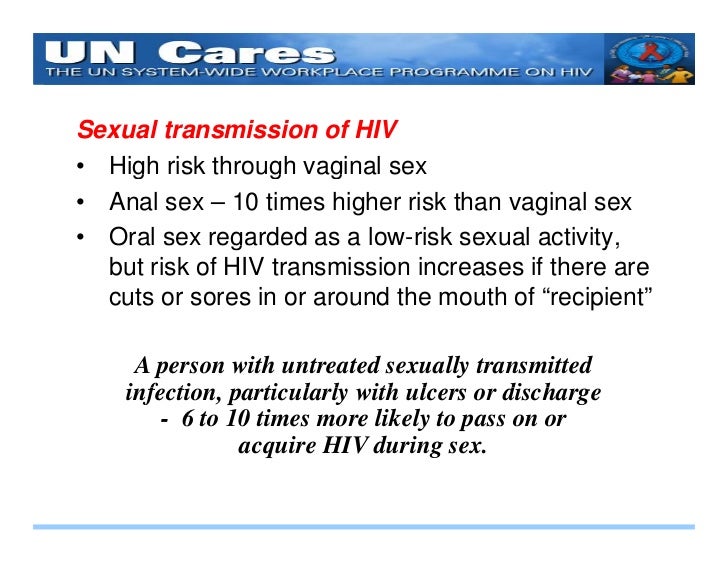Aids Transmission Oral Sex 10