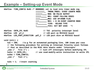 UNCC-IESLecture13 - Timers and Event Counters.ppt