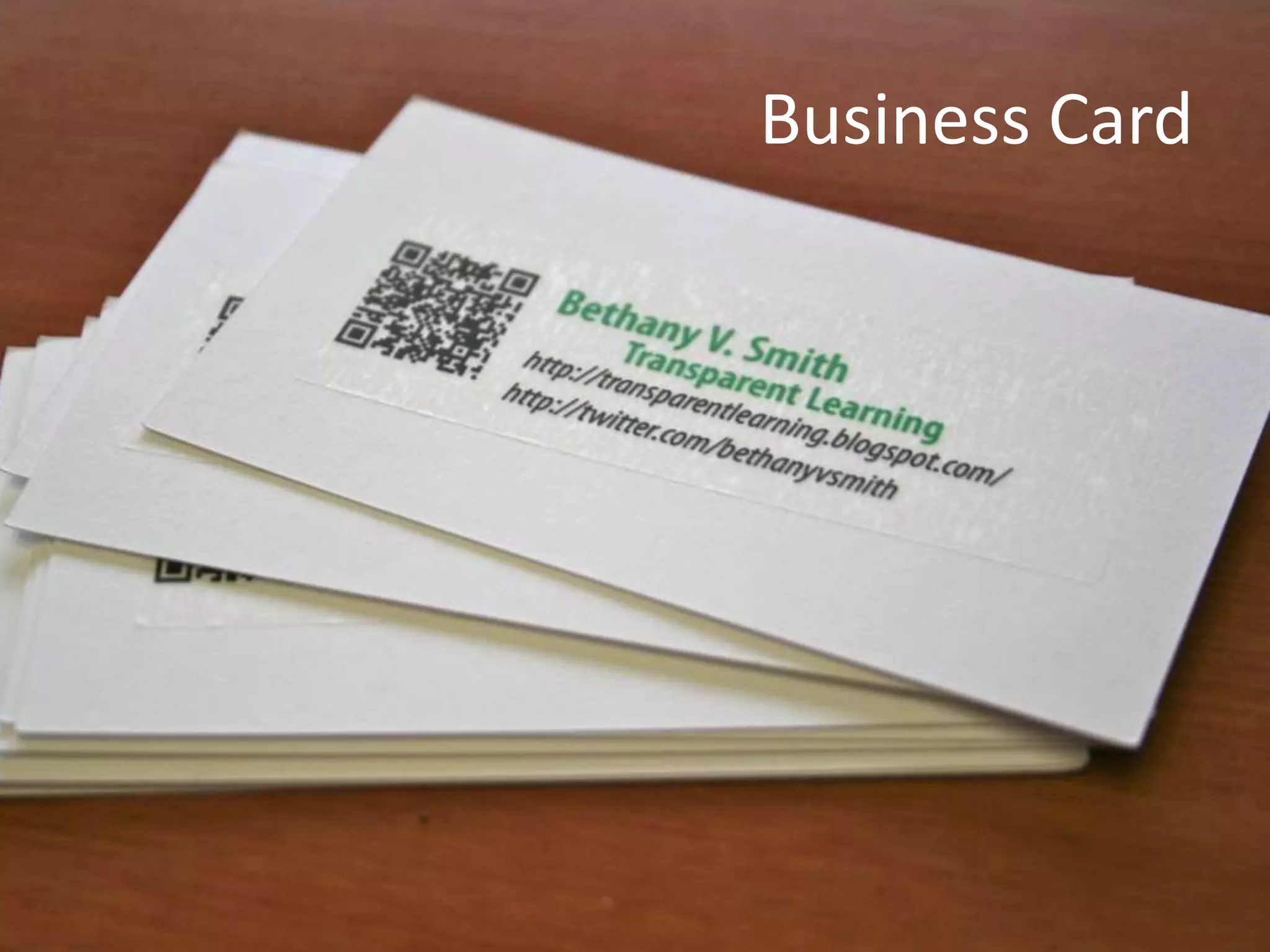 Business Card
 