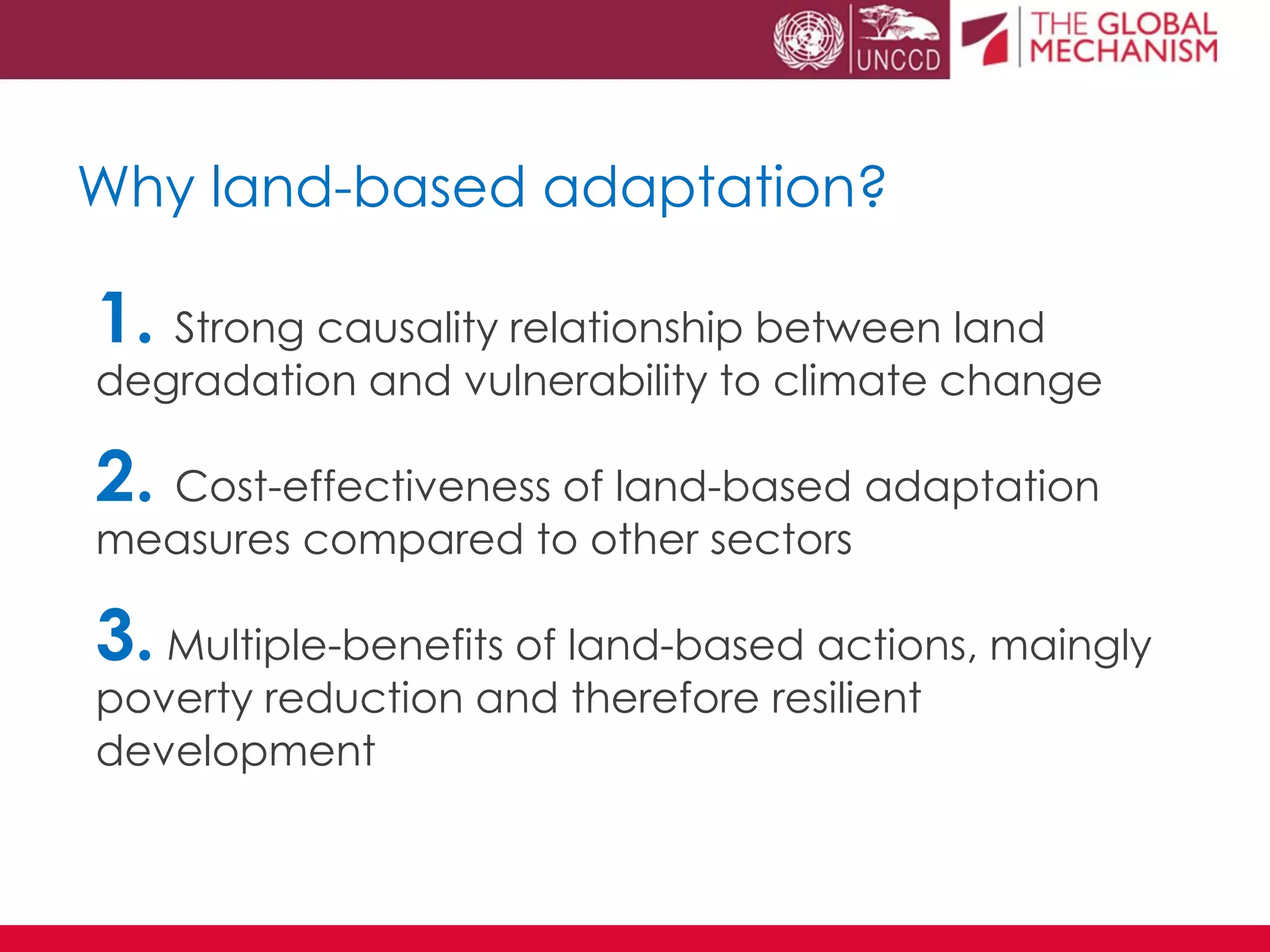 Land Degradation Neutrality and adaptation to climate change | PDF