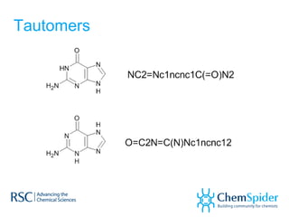 Tautomers
 