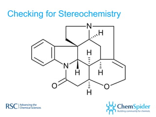 Checking for Stereochemistry
 