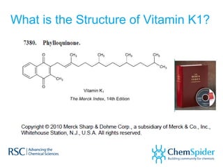 What is the Structure of Vitamin K1?
 
