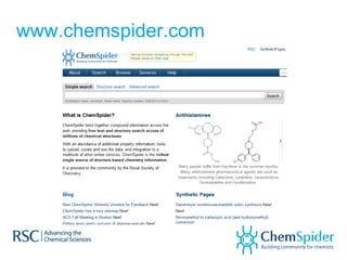 www.chemspider.com
 