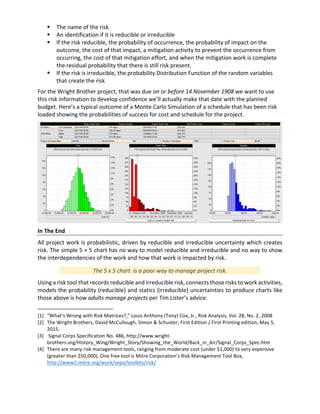 Uncertainty and resulting risk on project management | PDF