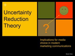 +
URT Crossing the
Chasm
Muder Chiba
Omni
Channel
Communication
 