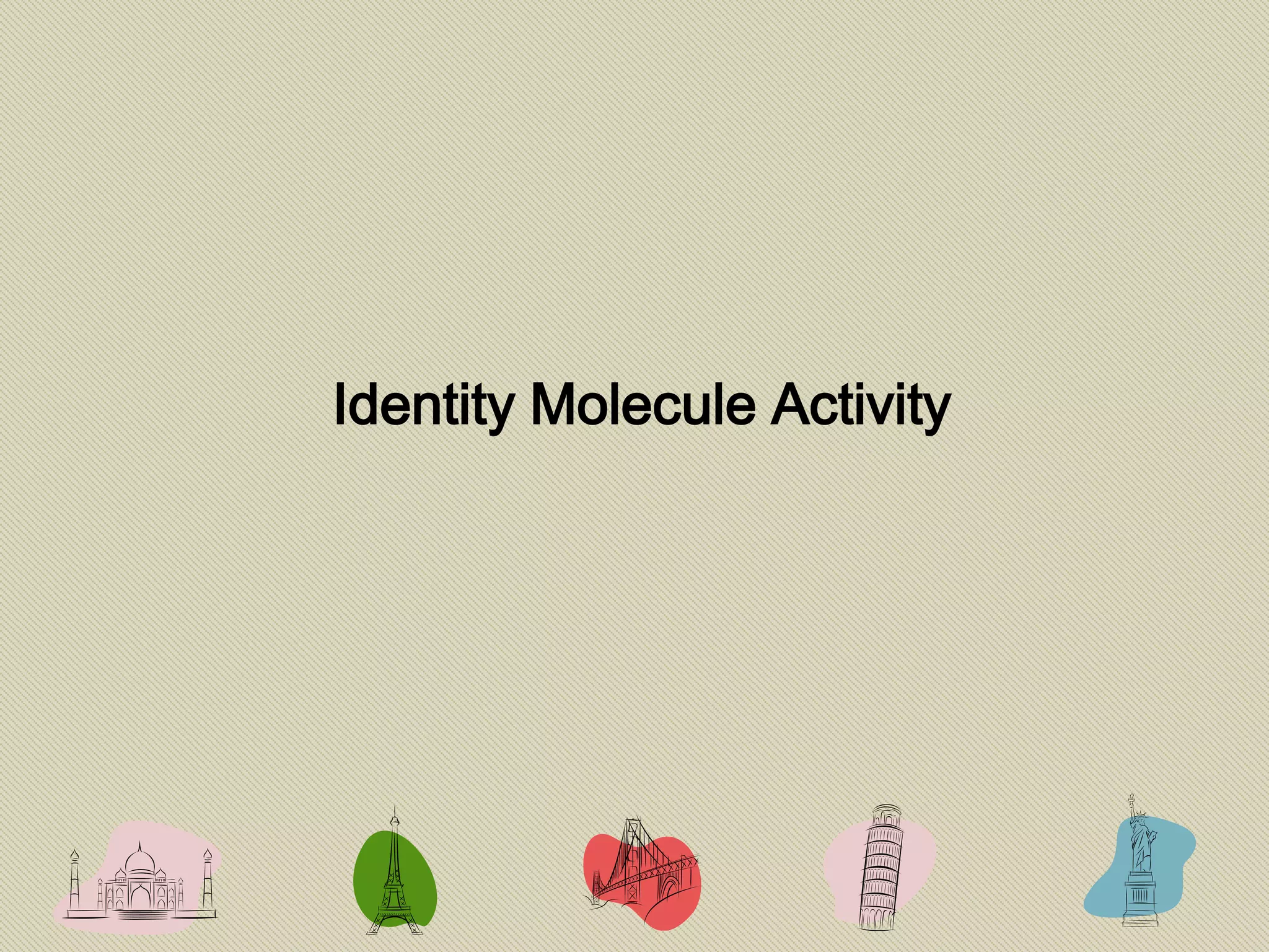 Identity Molecule Activity
 