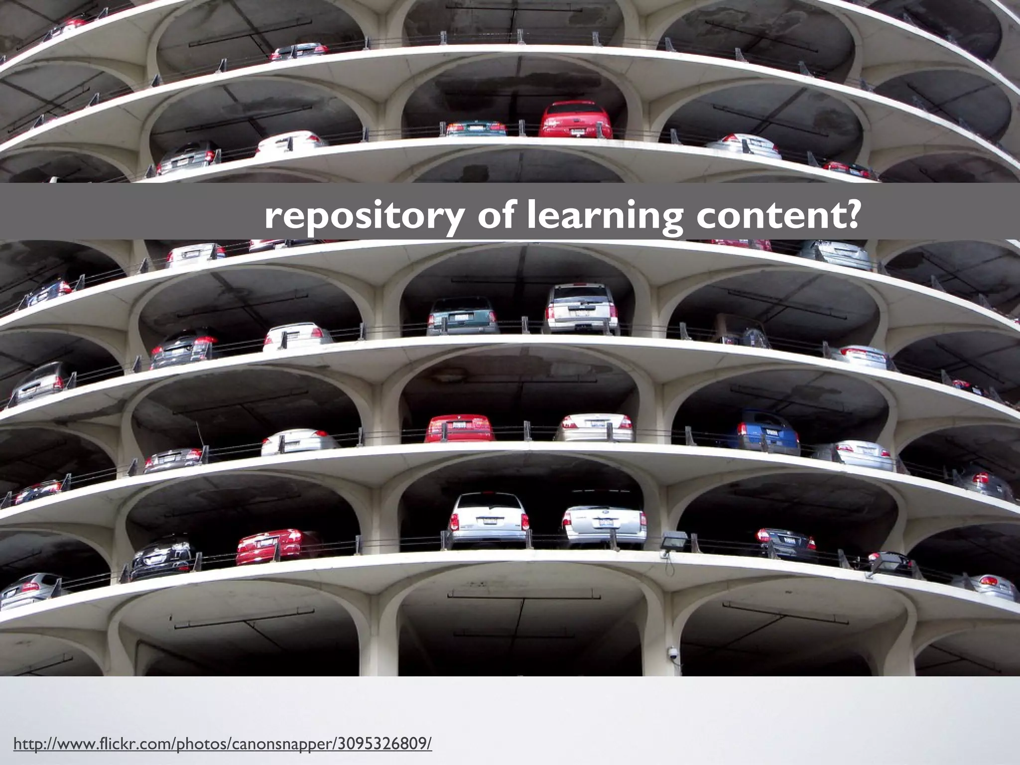 repository of learning content?

http://www.flickr.com/photos/canonsnapper/3095326809/

 