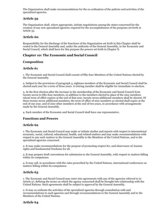 Un Chapter 6 UN Charter | PDF