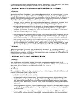 Un Chapter 12 UN Charter | PDF