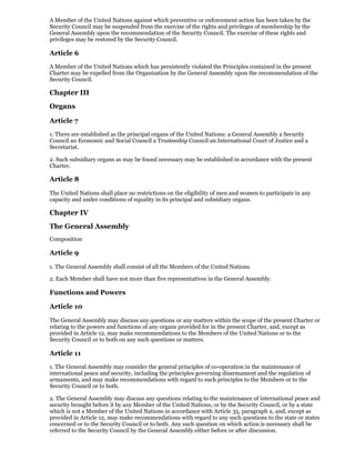 Un Chapter 12 UN Charter | PDF