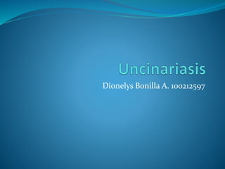 Dionelys Bonilla A. 100212597
 