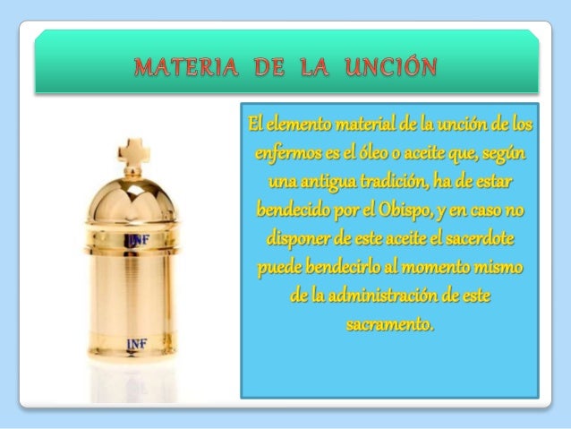 Unción de los enfermos